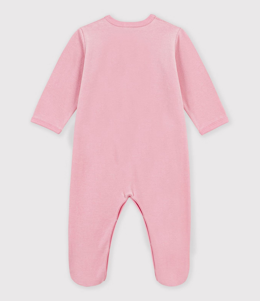 Petit Bateau - Pyjama Dors Bien en velours uni