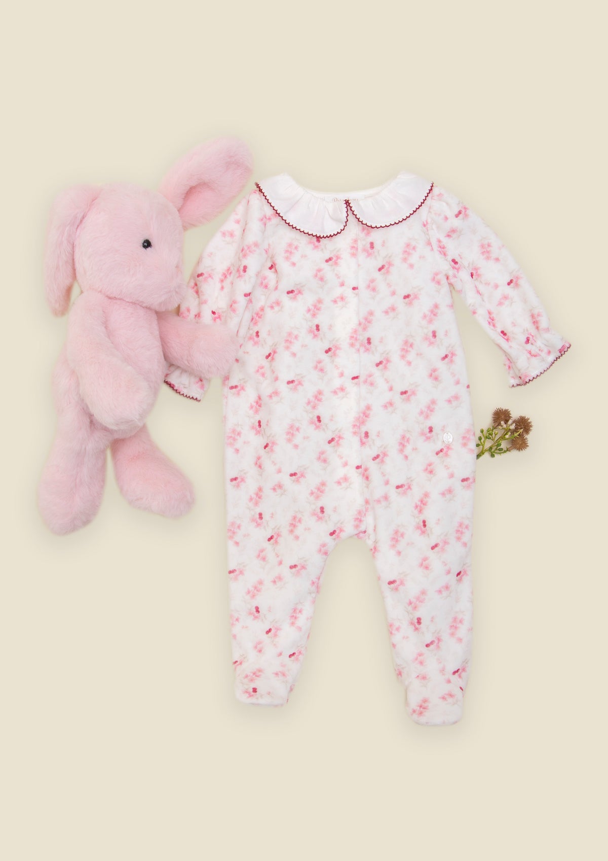 Patachou - Pyjama Imprimé Fleurs et Cerises