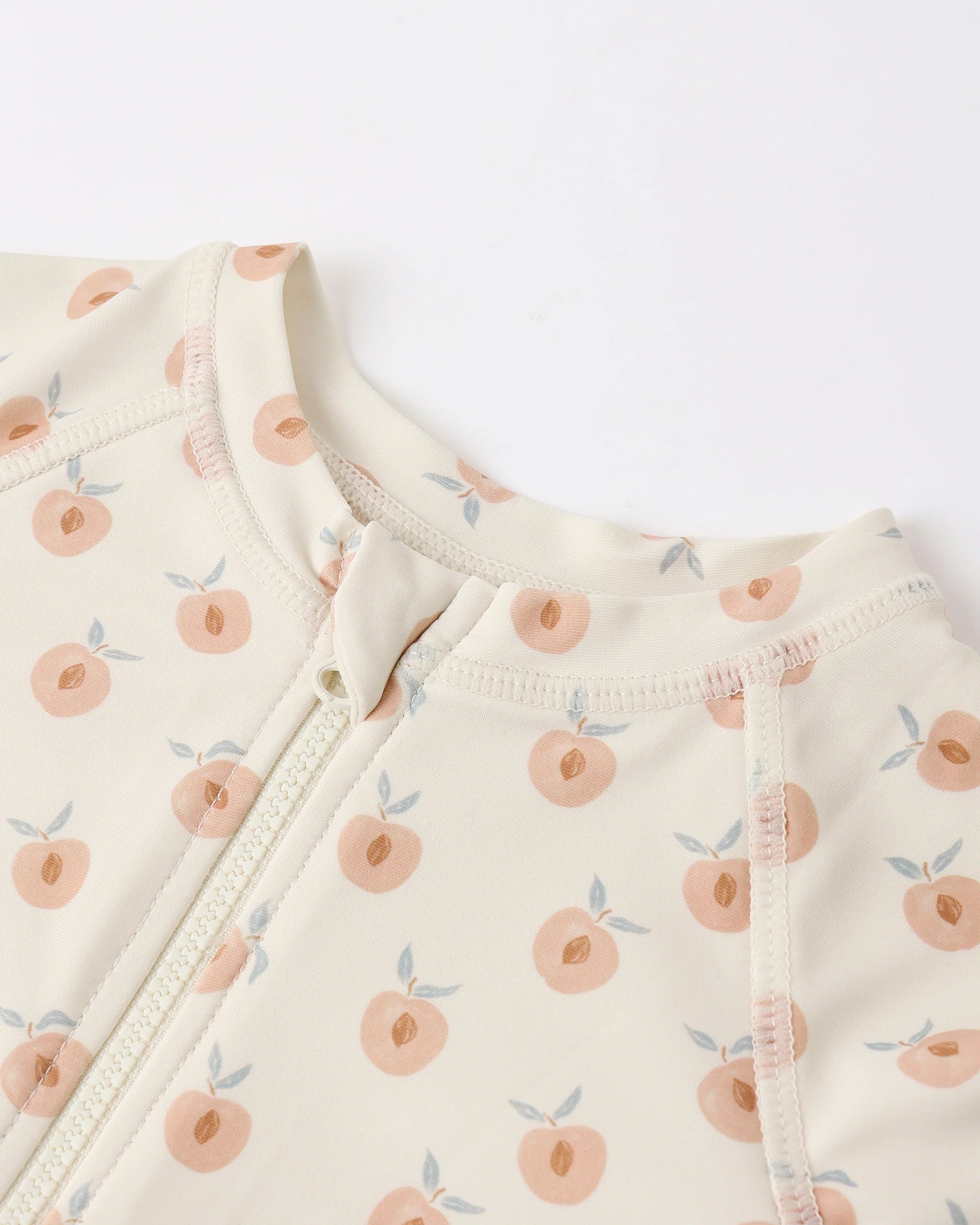 Rylee + Cru - Rashguard One-Piece Peaches