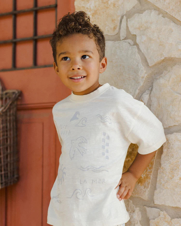 Rylee + Cru - Relaxed “Dolce Vita” T-Shirt