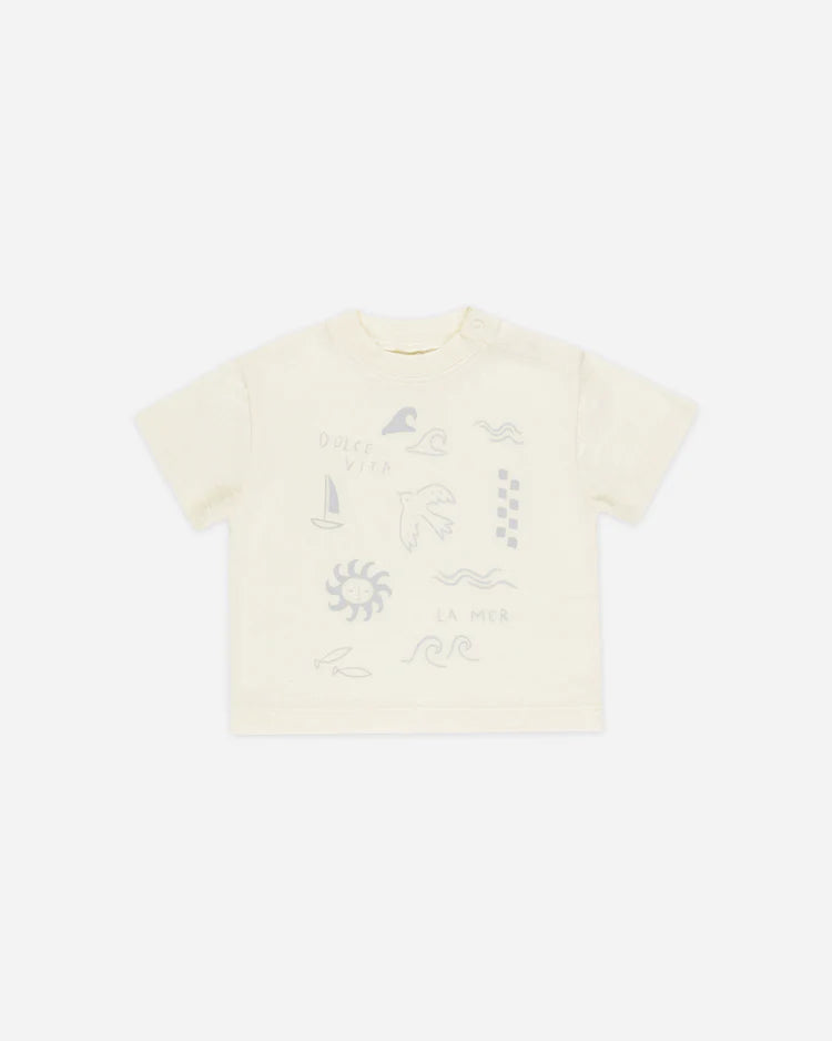 Rylee + Cru - Relaxed “Dolce Vita” T-Shirt