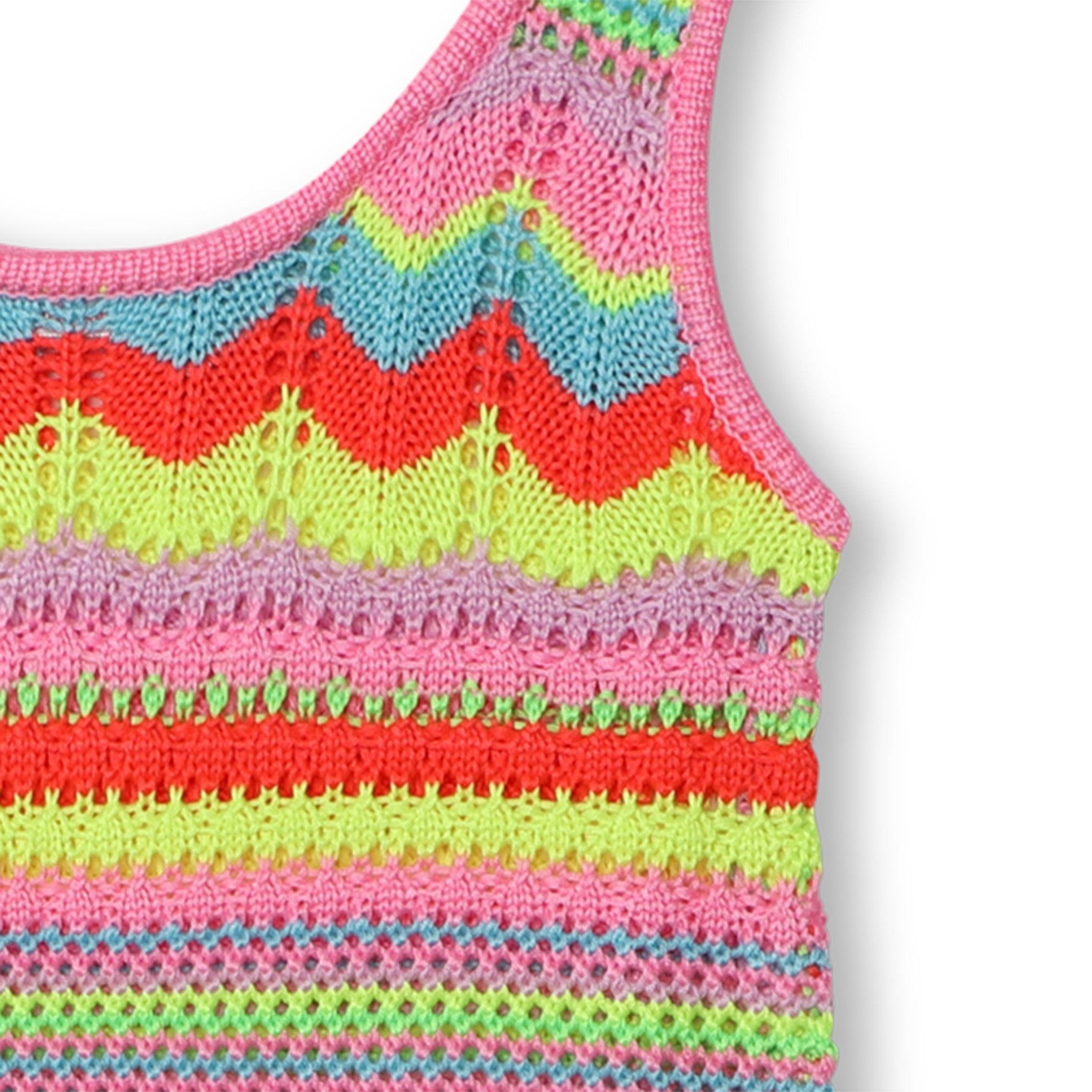 Billieblush Crochet Strapless Dress