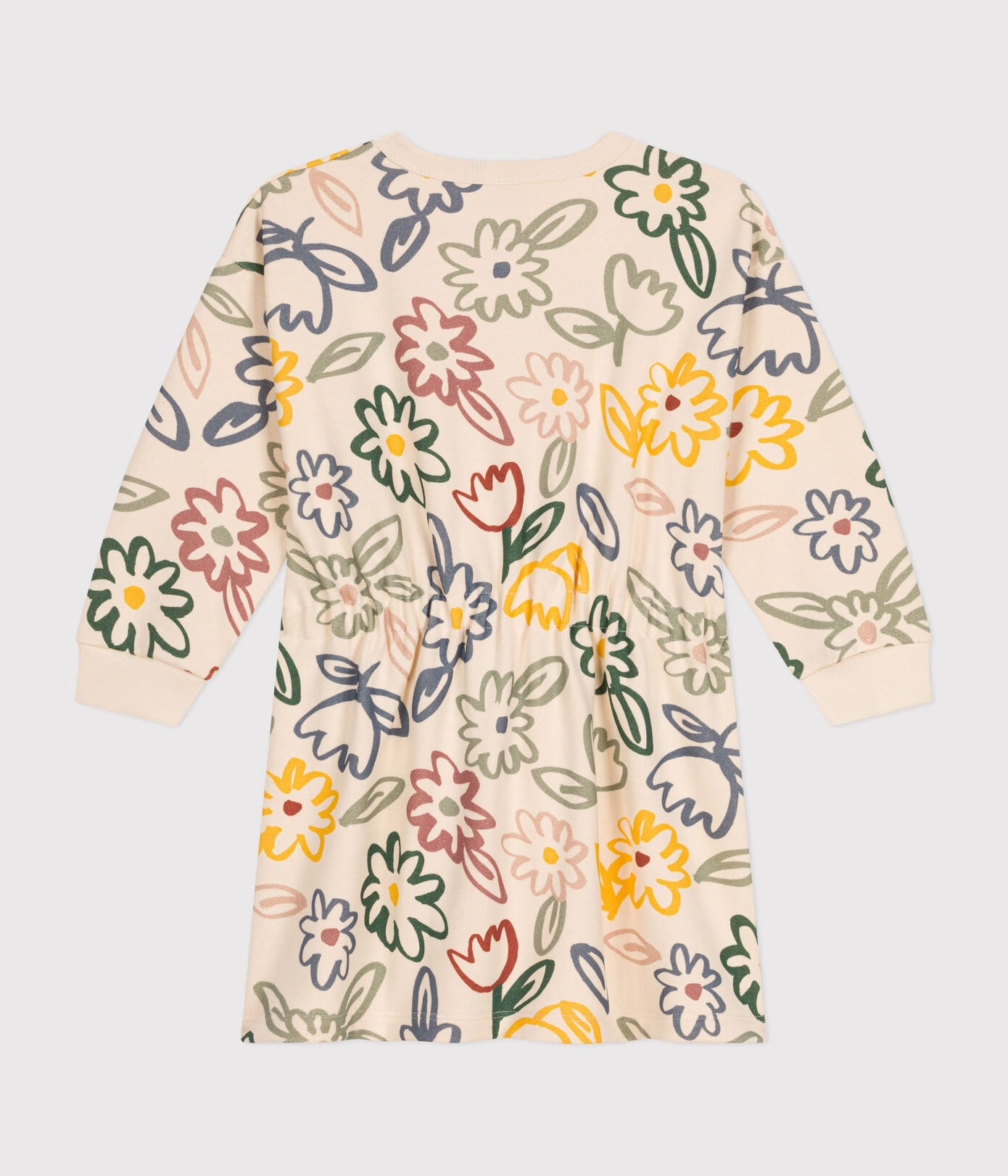 Petit Bateau - Robe à Manches Longues