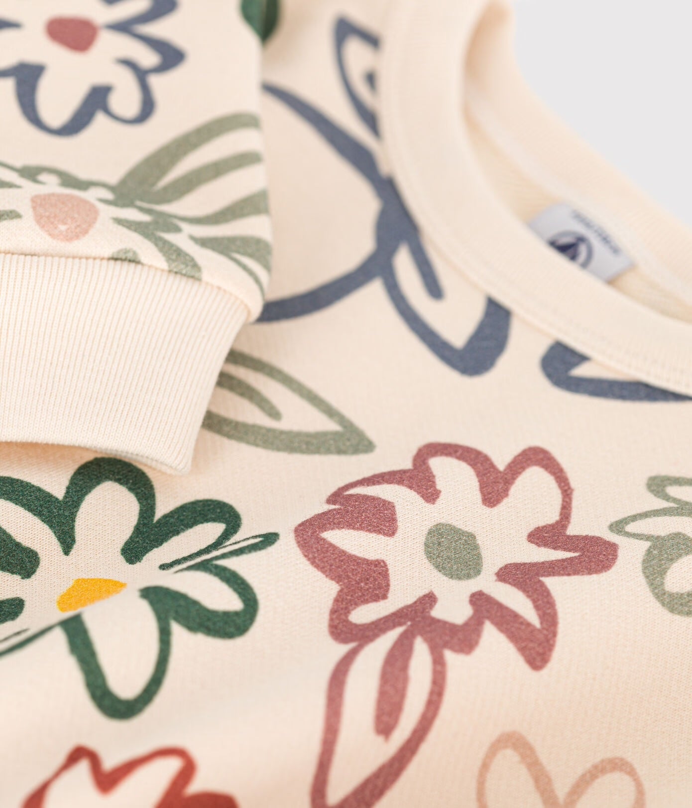 Petit Bateau - Robe à Manches Longues