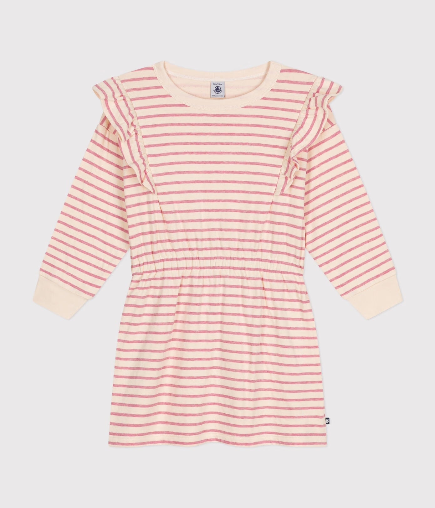 Petit Bateau - Robe à Manches Longues
