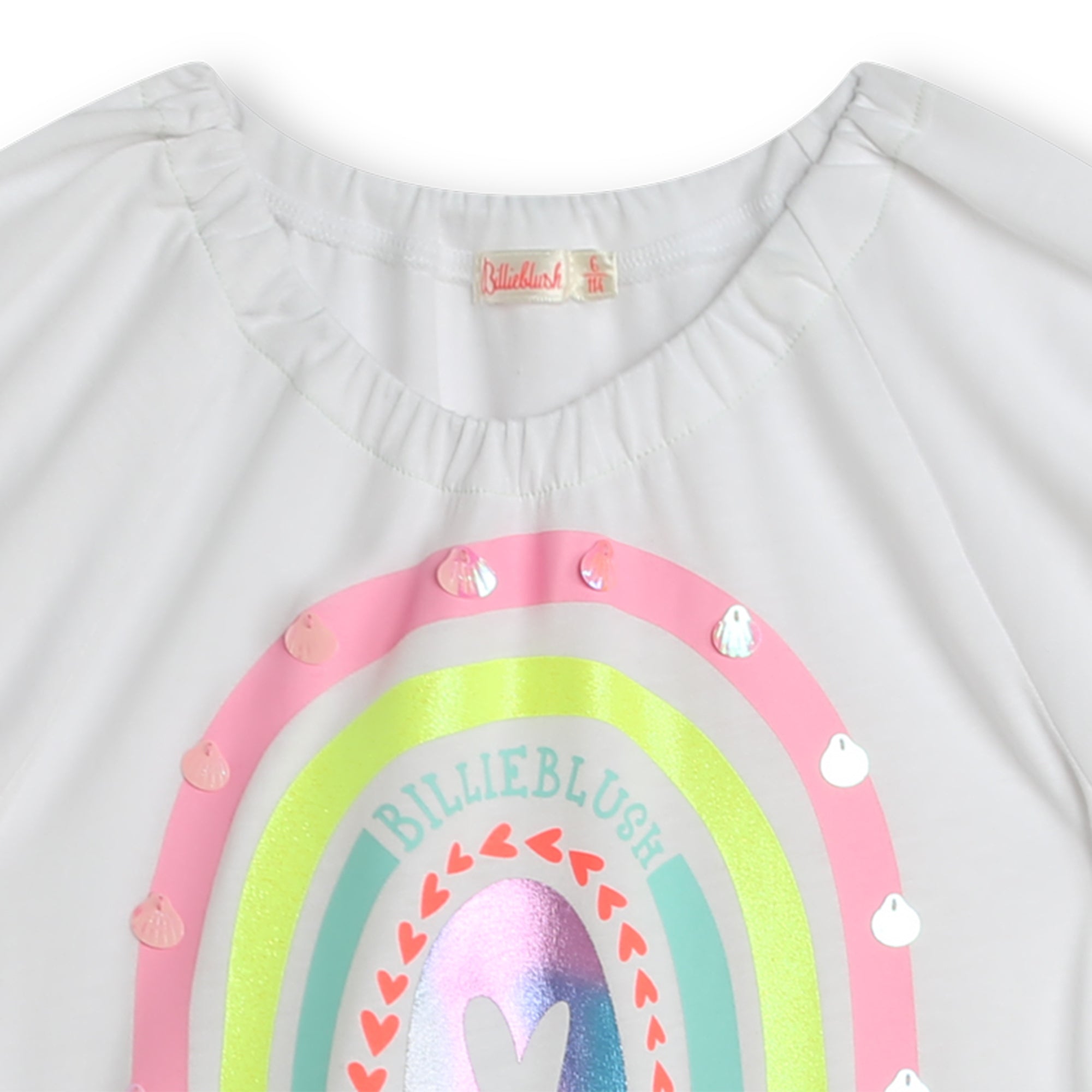 Billieblush Bi-Material Rainbow Dress