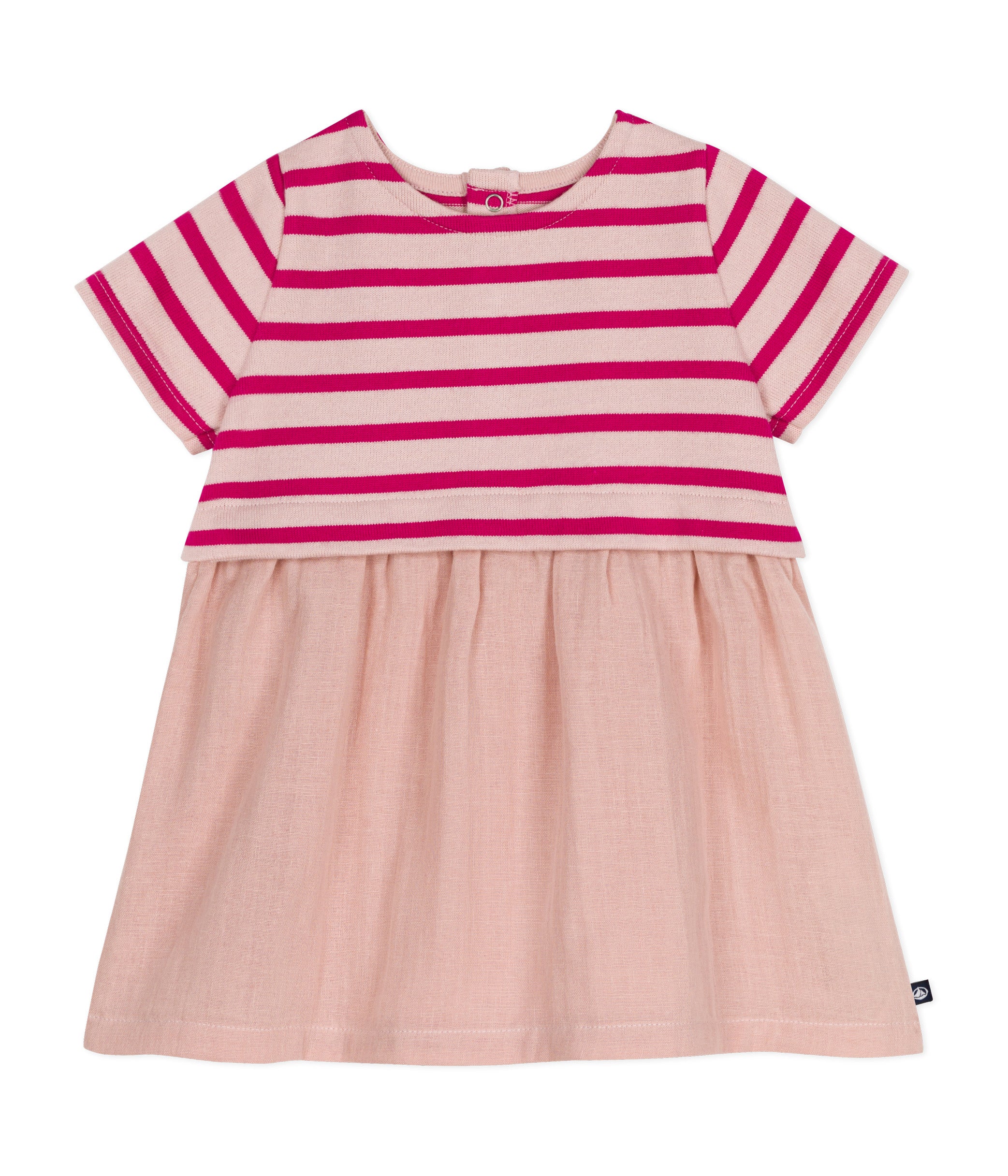 Petit Bateau - Robe Bi-matière