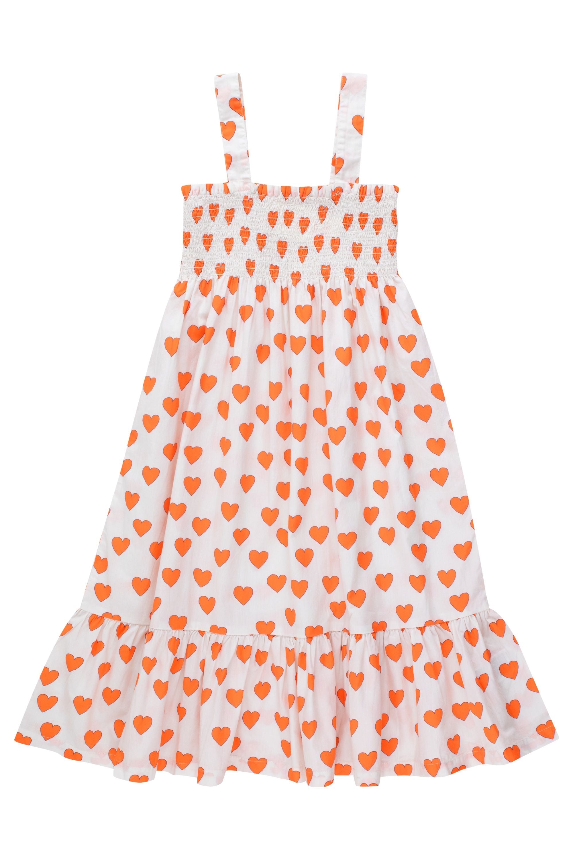 Tiny Cottons - Strappy Hearts Dress