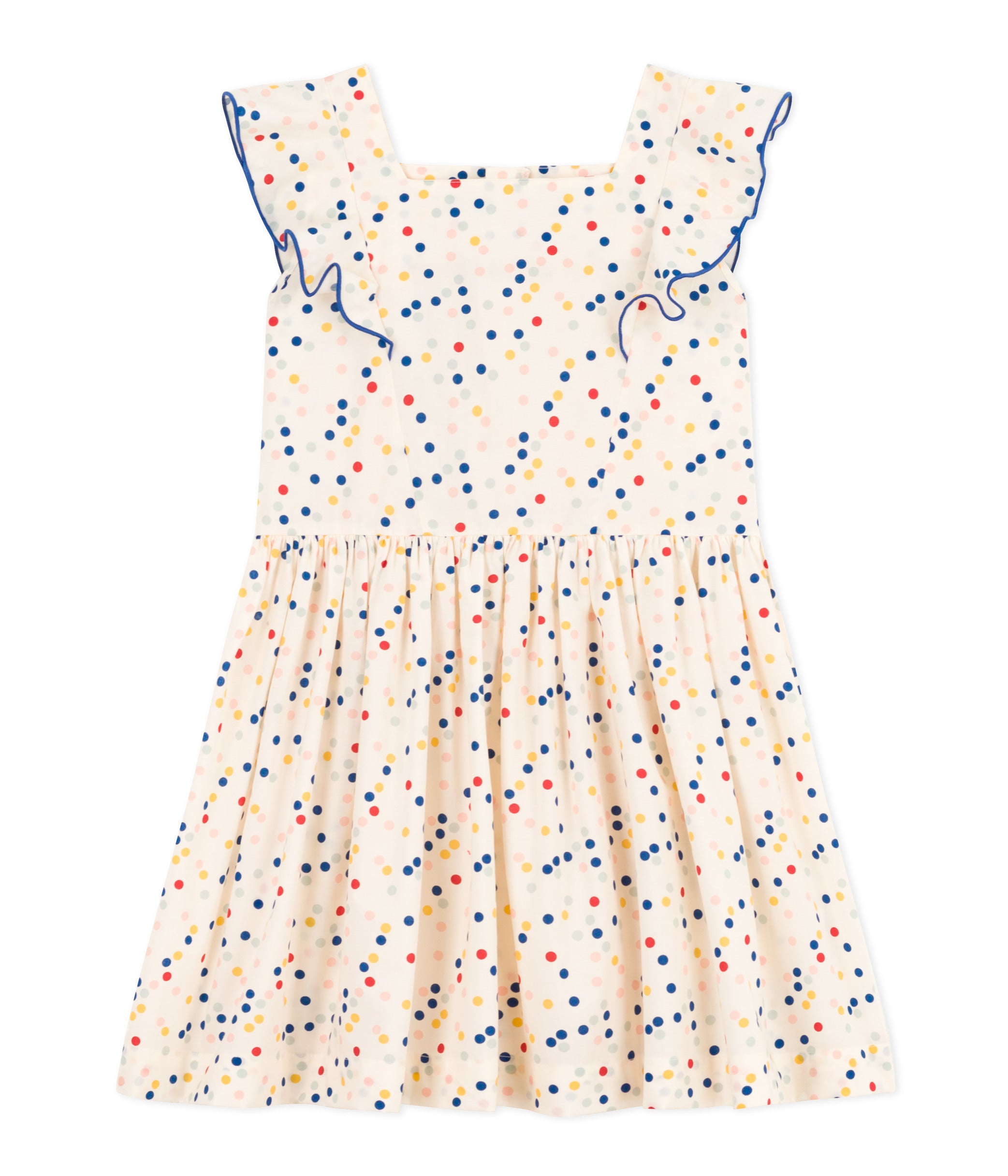 Petit Bateau - Delicate Pois Sleeveless Dress