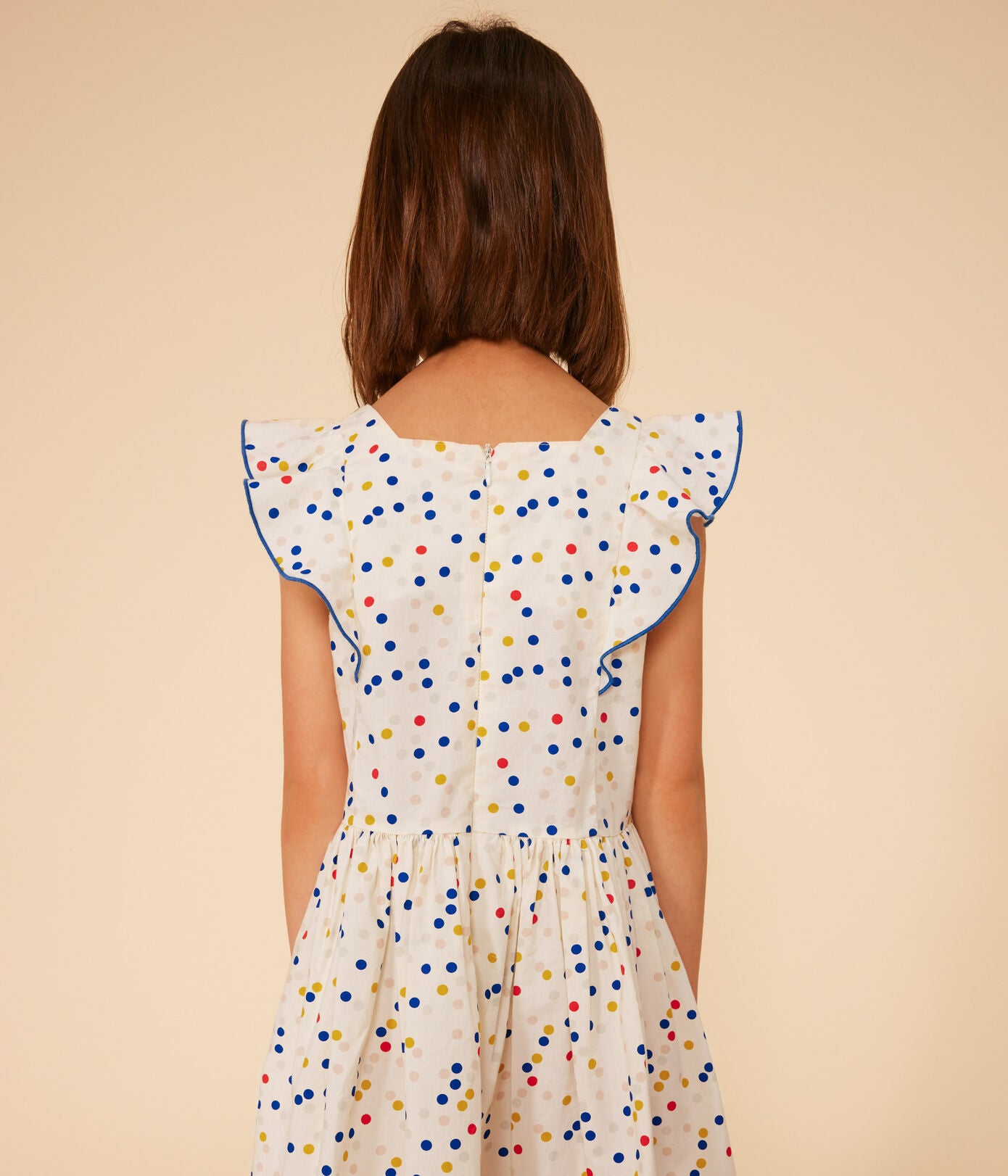 Petit Bateau - Robe Délicate à Pois Sans Manches