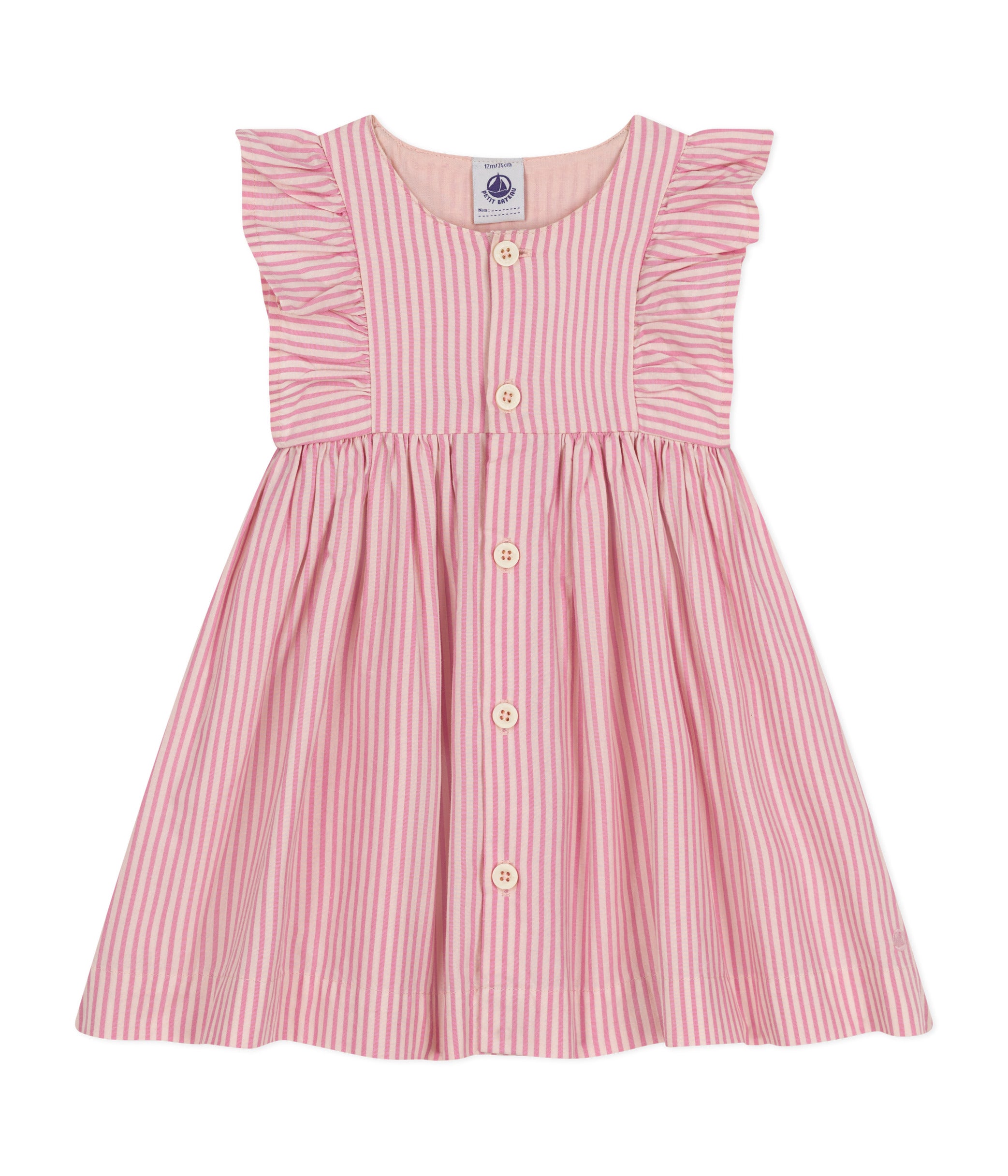 Petit Bateau - Robe Délicate à Volants