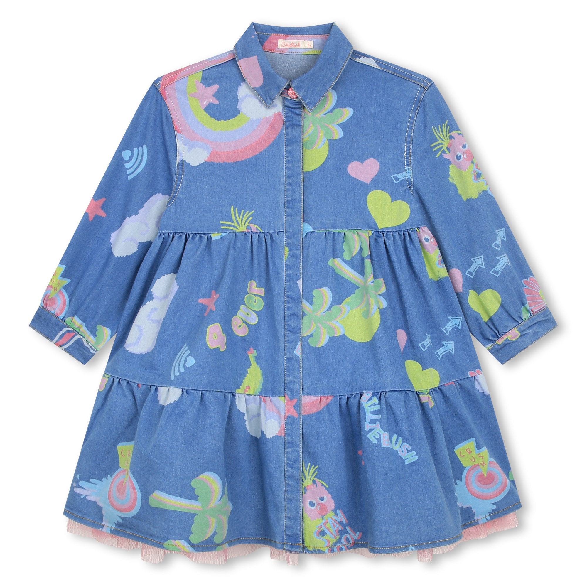 Billieblush - Robe en Denim avec Motifs