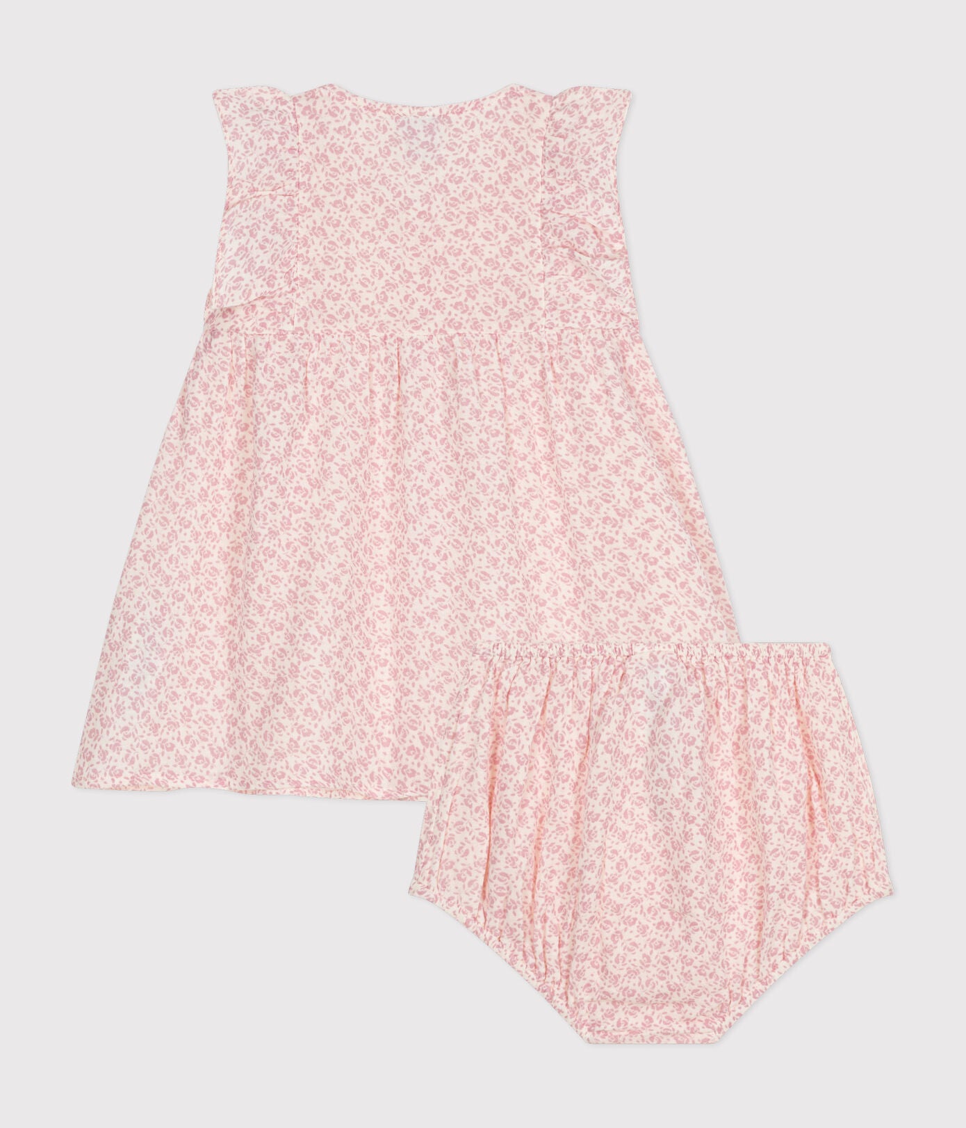 Petit Bateau - Ensemble Robe et Bloomer Floral