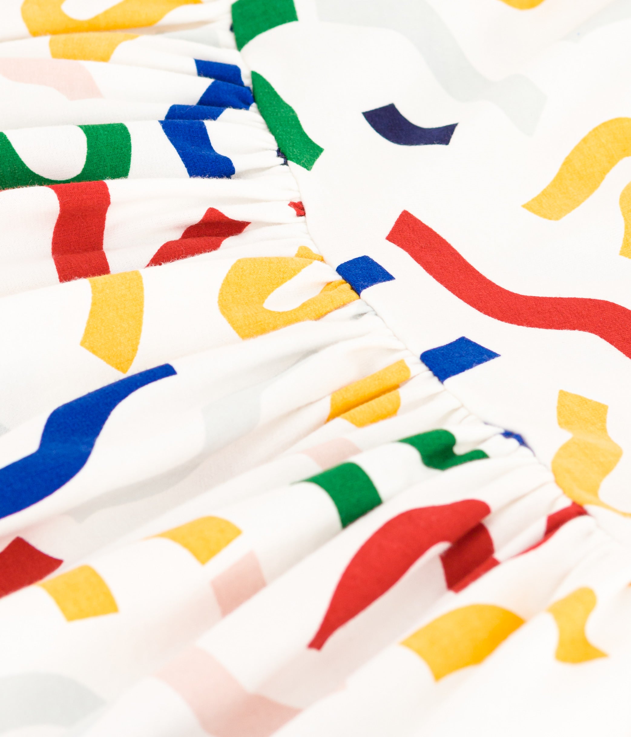 Petit Bateau - Robe à Manches Courtes