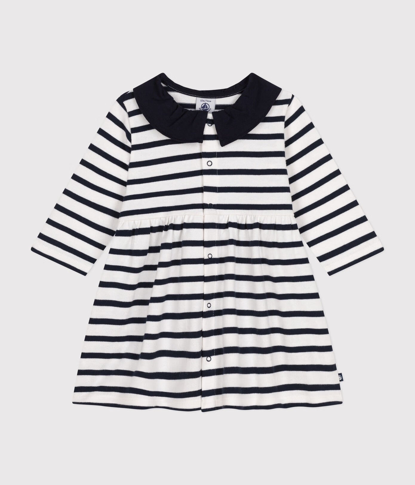 Petit Bateau - Robe Manches Longues (Bébé)