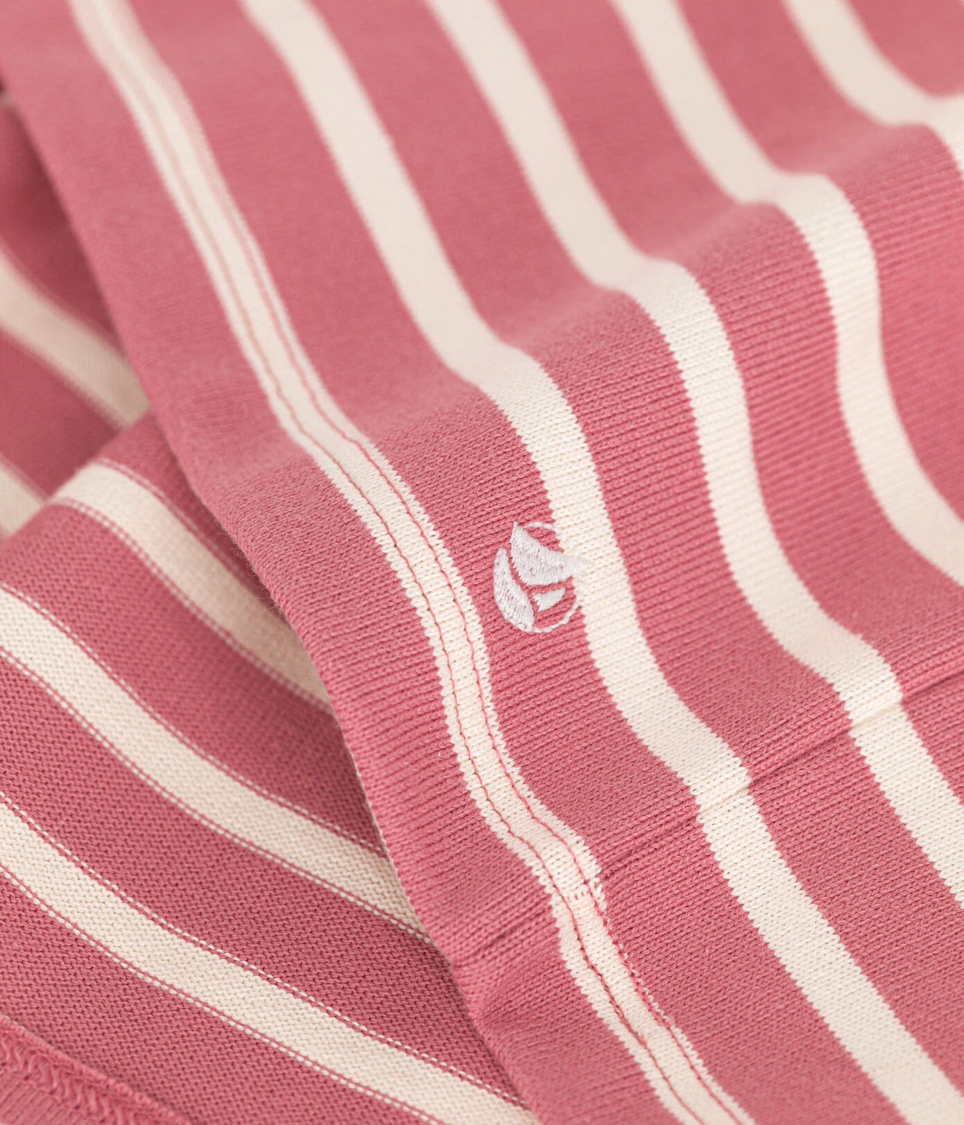 Petit Bateau - Robe à Manches Longues Rayée