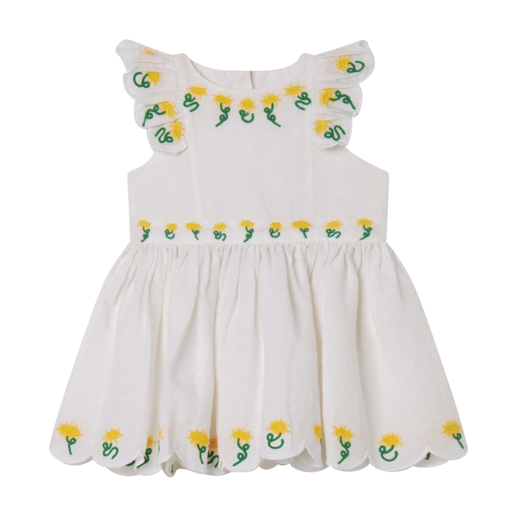 Stella McCartney - Sunflower Embroidered Dress