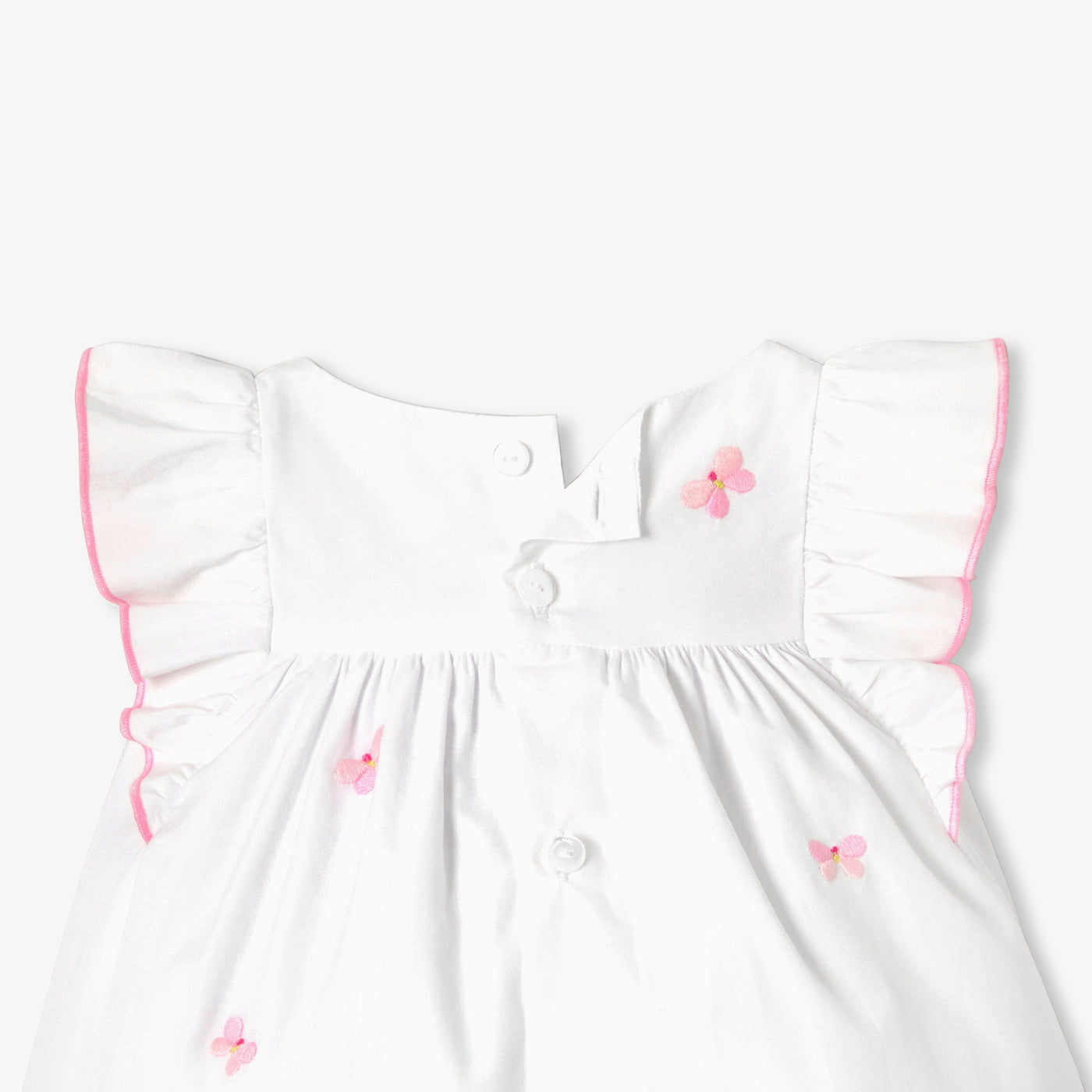 Jacadi - Robe bébé fille en popeline de coton
