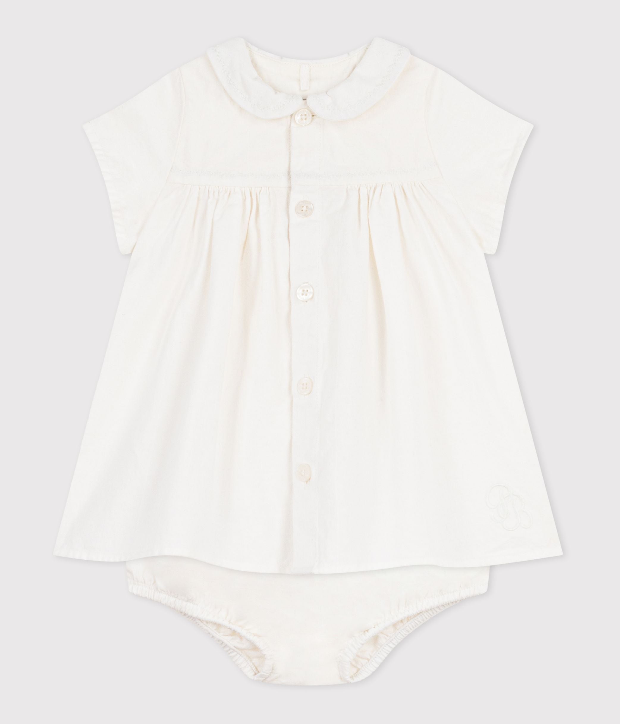 Petit Bateau - Robe + Bloomer (Bébé)