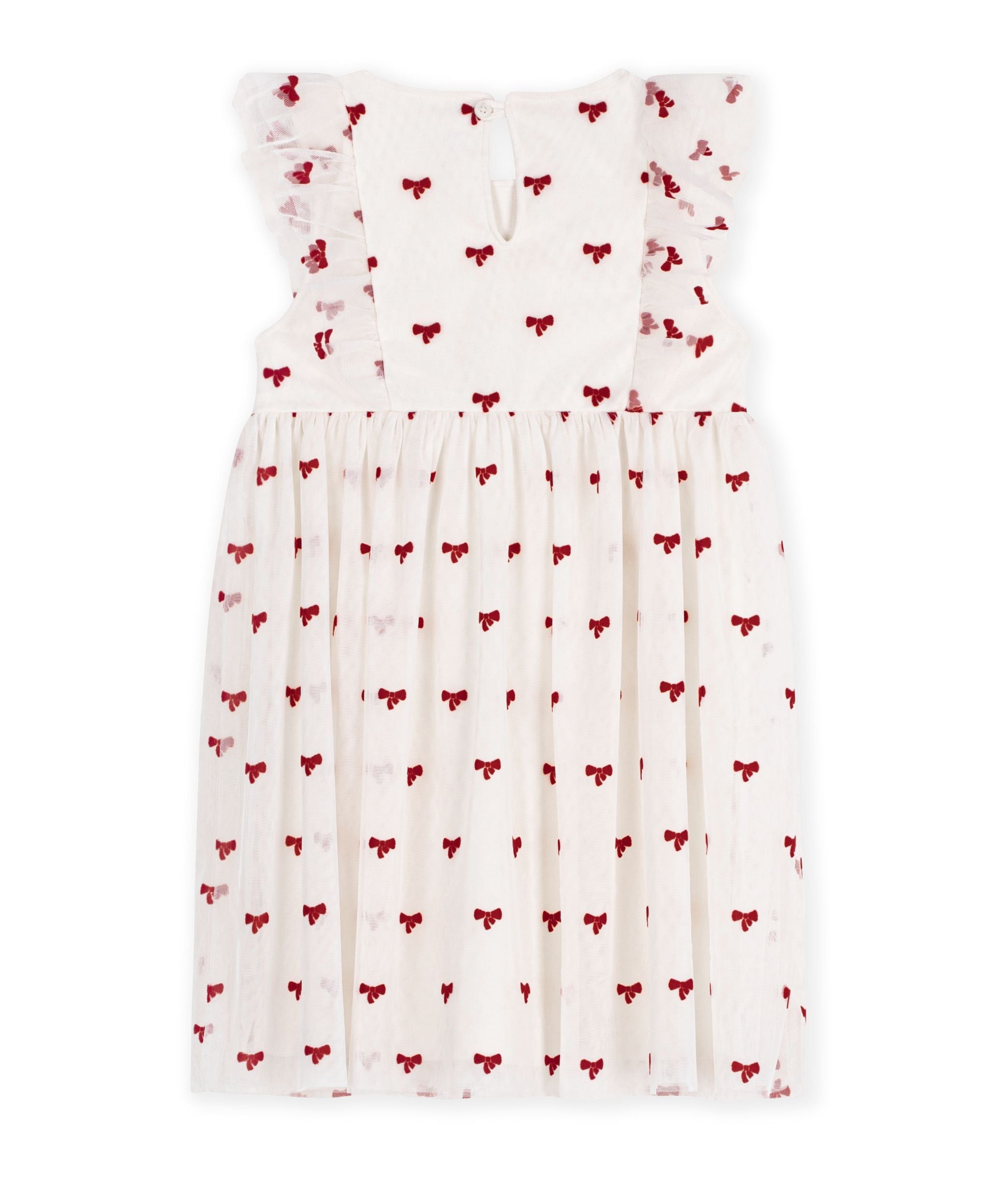 Petit Bateau - Robe enfant sans manche en coton