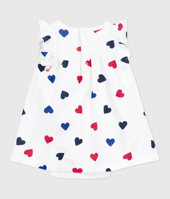 Petit Bateau - Robe + Body (Bébé)