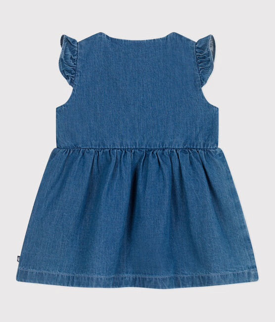 Petit Bateau - Ruffle Dress (Baby)