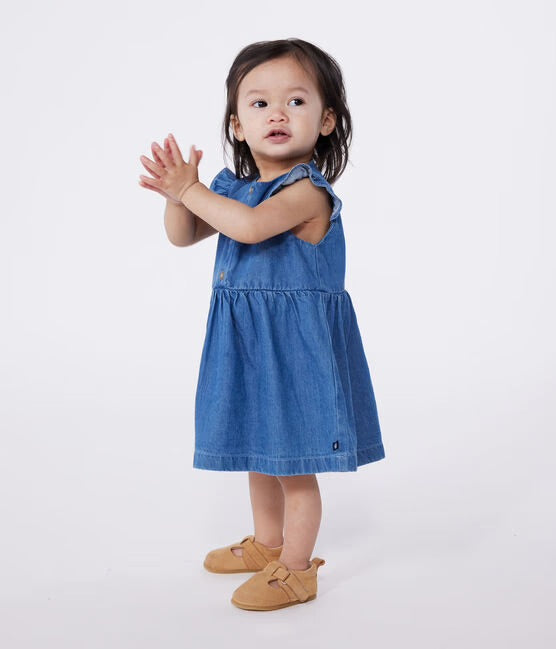 Petit Bateau - Ruffle Dress (Baby)