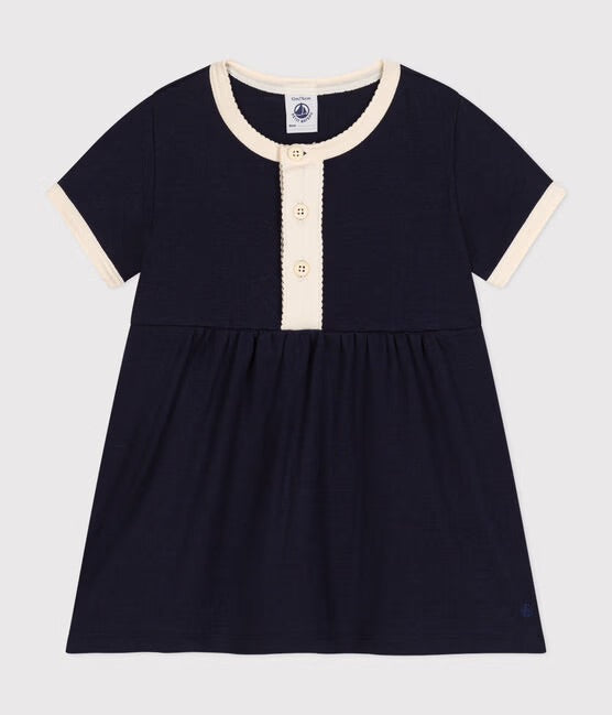 Petit Bateau - Robe Manches Courtes (Bébé)