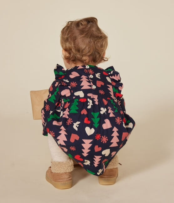 Petit Bateau - Robe Manches Longues (Bébé)