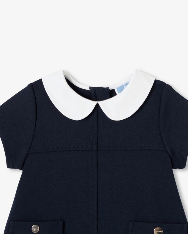 Jacadi - Robe bébé fille manches courtes en milano Pirouette