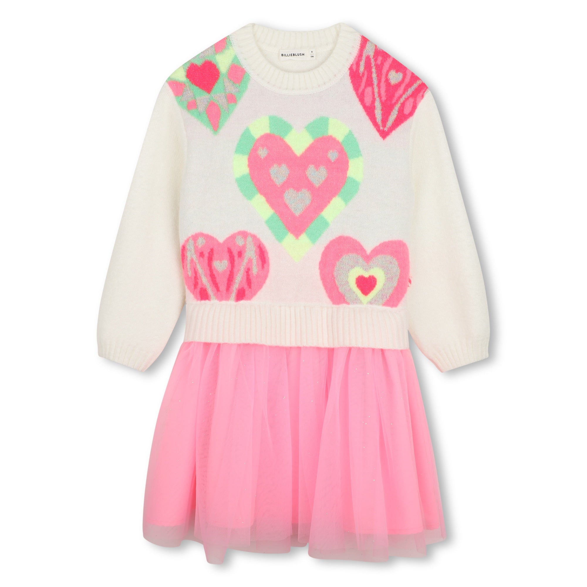 Billieblush - Robe imprimé cœur