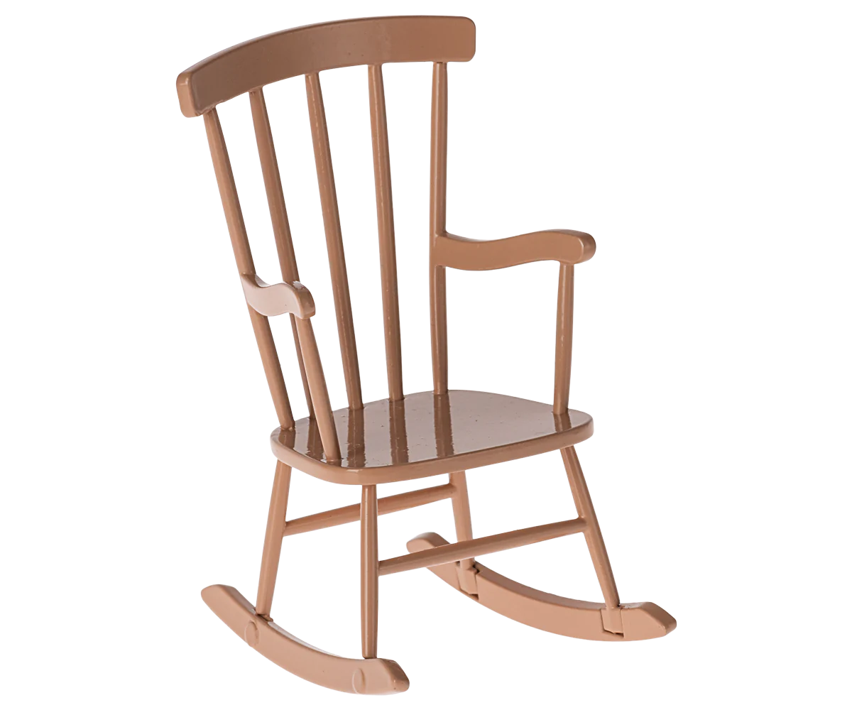 Maileg - Chaise Berçante Poudre Foncée pour Souris