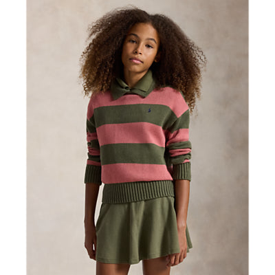 Polo Ralph Lauren - Pull rayé à col