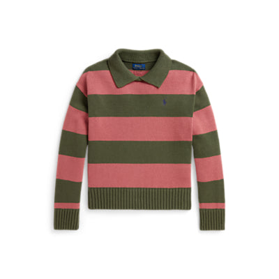 Polo Ralph Lauren - Pull rayé à col
