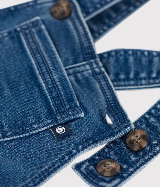Petit Bateau - Salopette Longue Denim