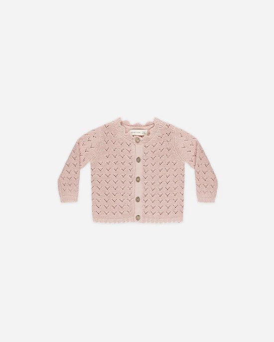 Quincy Mae - Cardigan Festonné