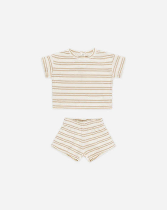 Quincy Mae - Ensemble Tee + Short Terry