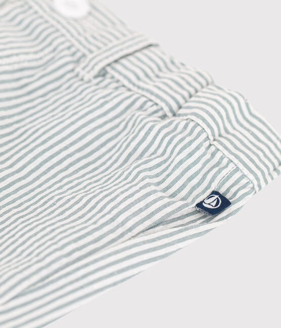 Petit Bateau - Short en Seersucker