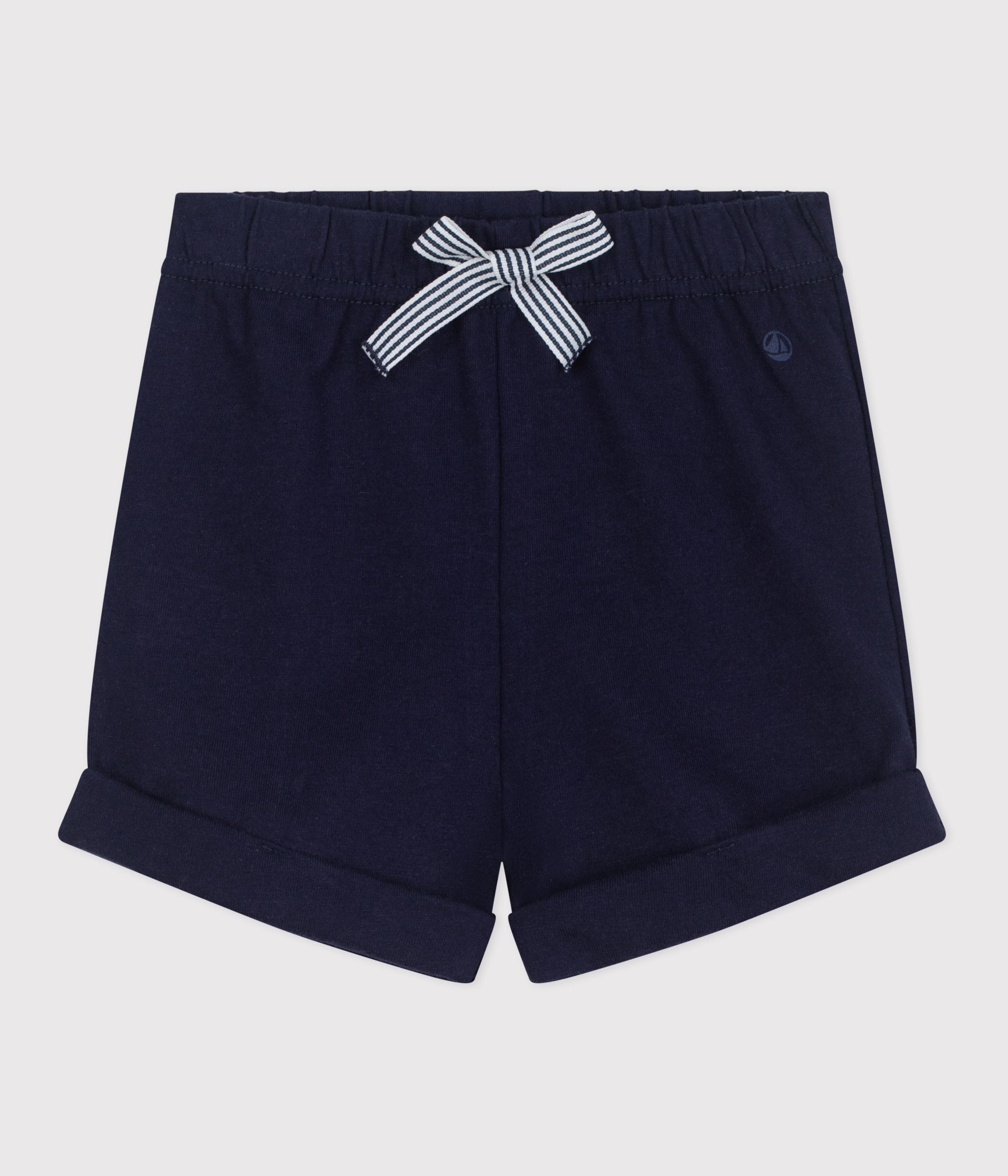 Petit Bateau - Short bébé en coton uni