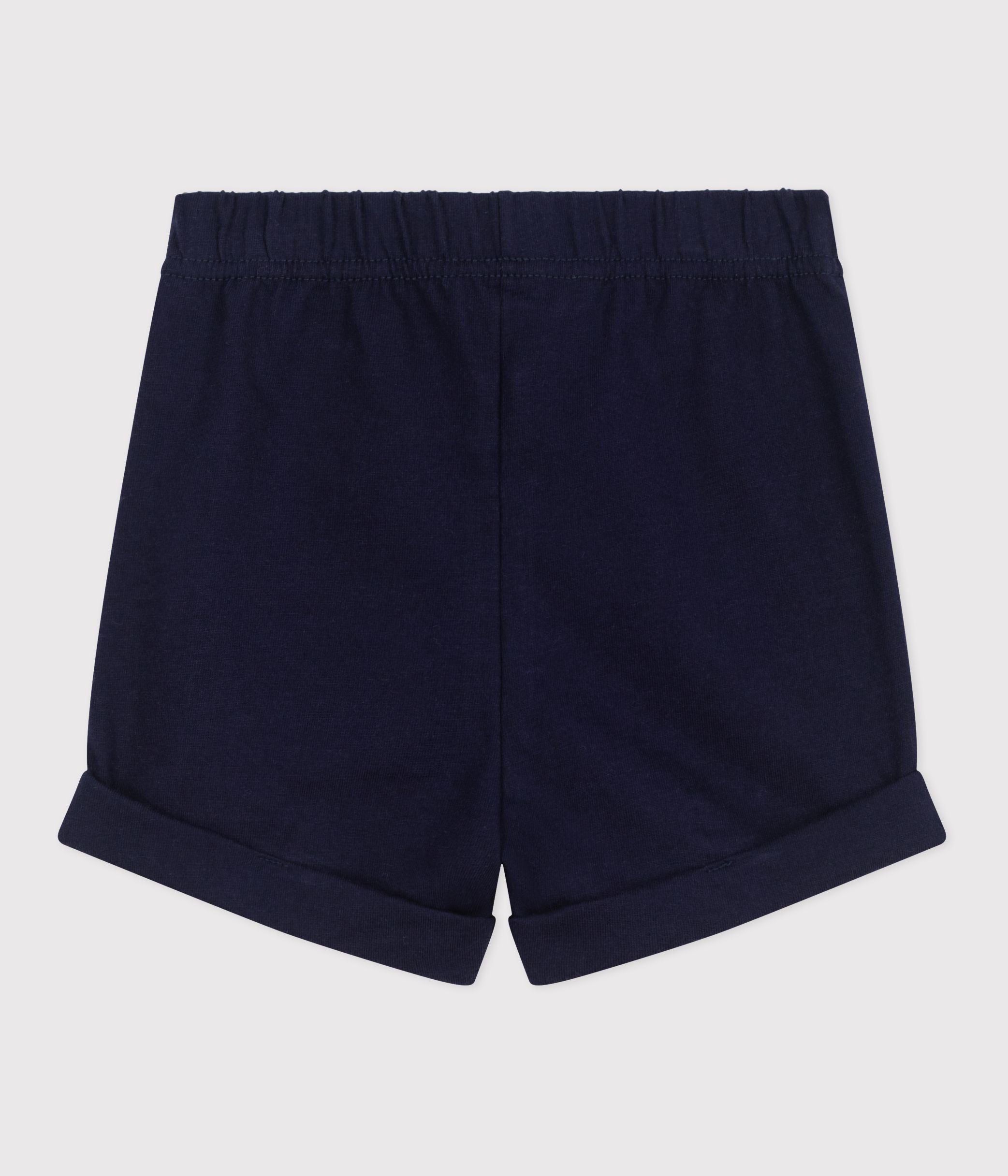 Petit Bateau - Short bébé en coton uni