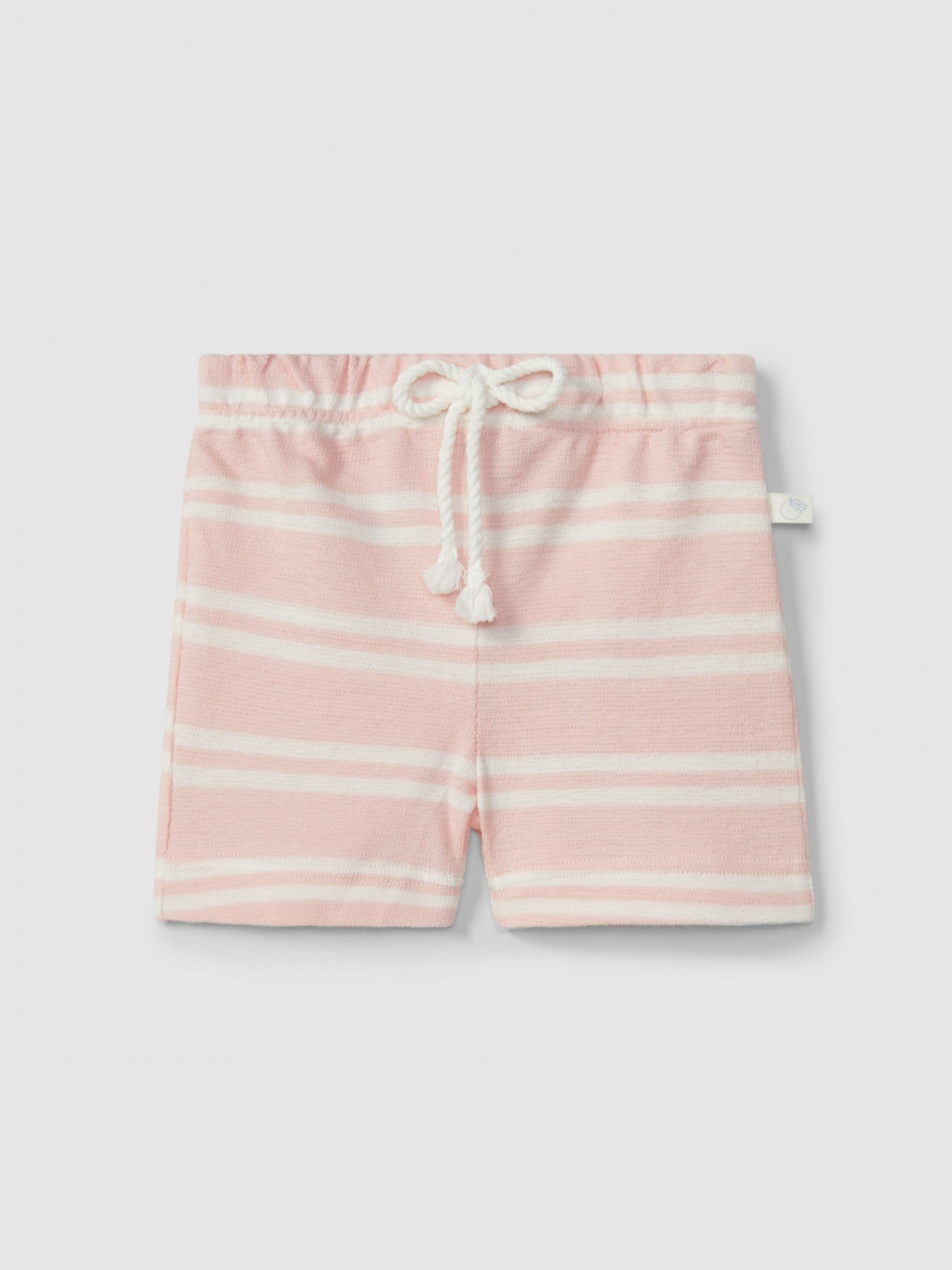 Laranjinha - Striped pull-up shorts