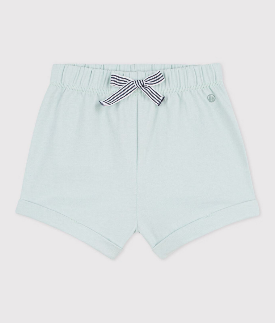 Petit Bateau - Short bébé en coton uni