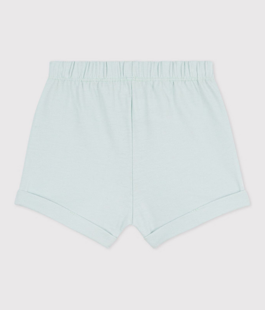 Petit Bateau - Short bébé en coton uni