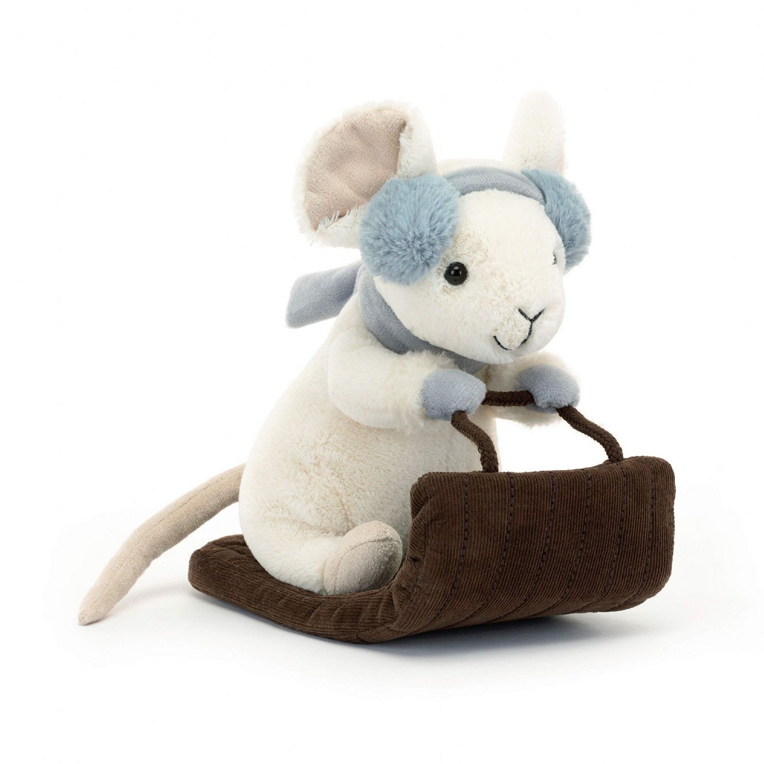 Jellycat - Merry Mouse: Mouse on a sled