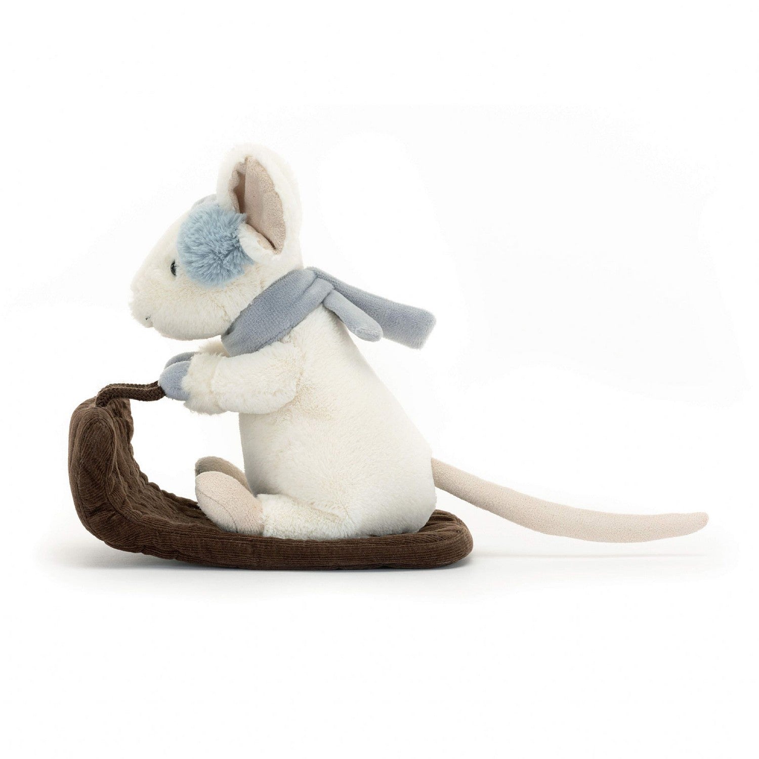 Jellycat - Merry Mouse: Mouse on a sled