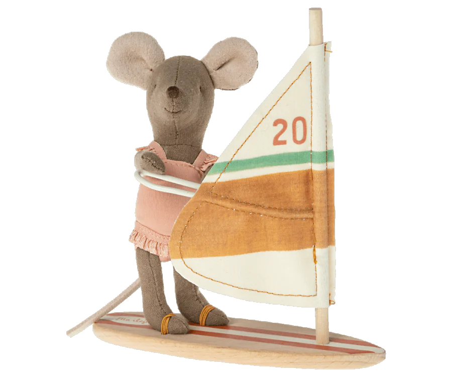 Maileg - Surfer Mouse (little sister)