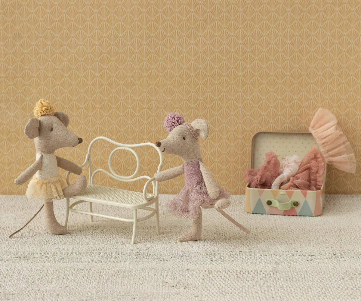 Maileg - Ballerina Mouse, Little Sister - Heather