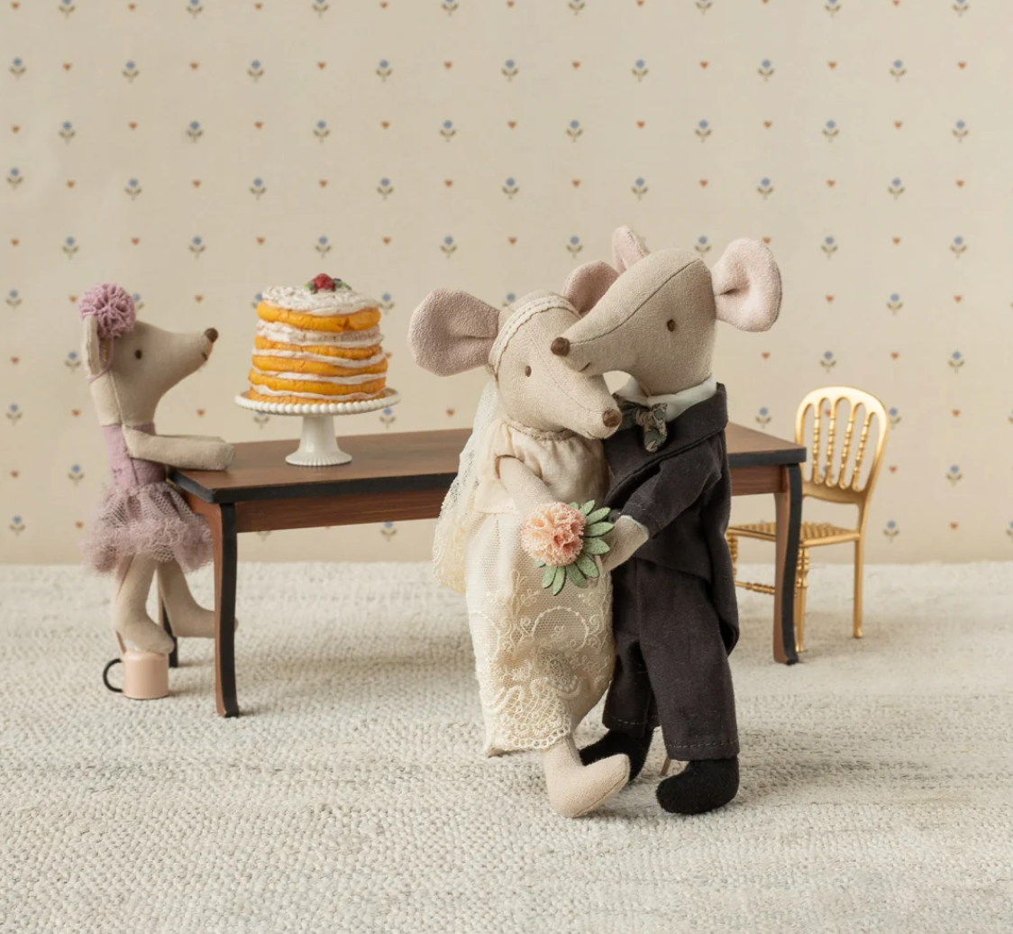 Maileg - Wedding mice in a box, mum and dad
