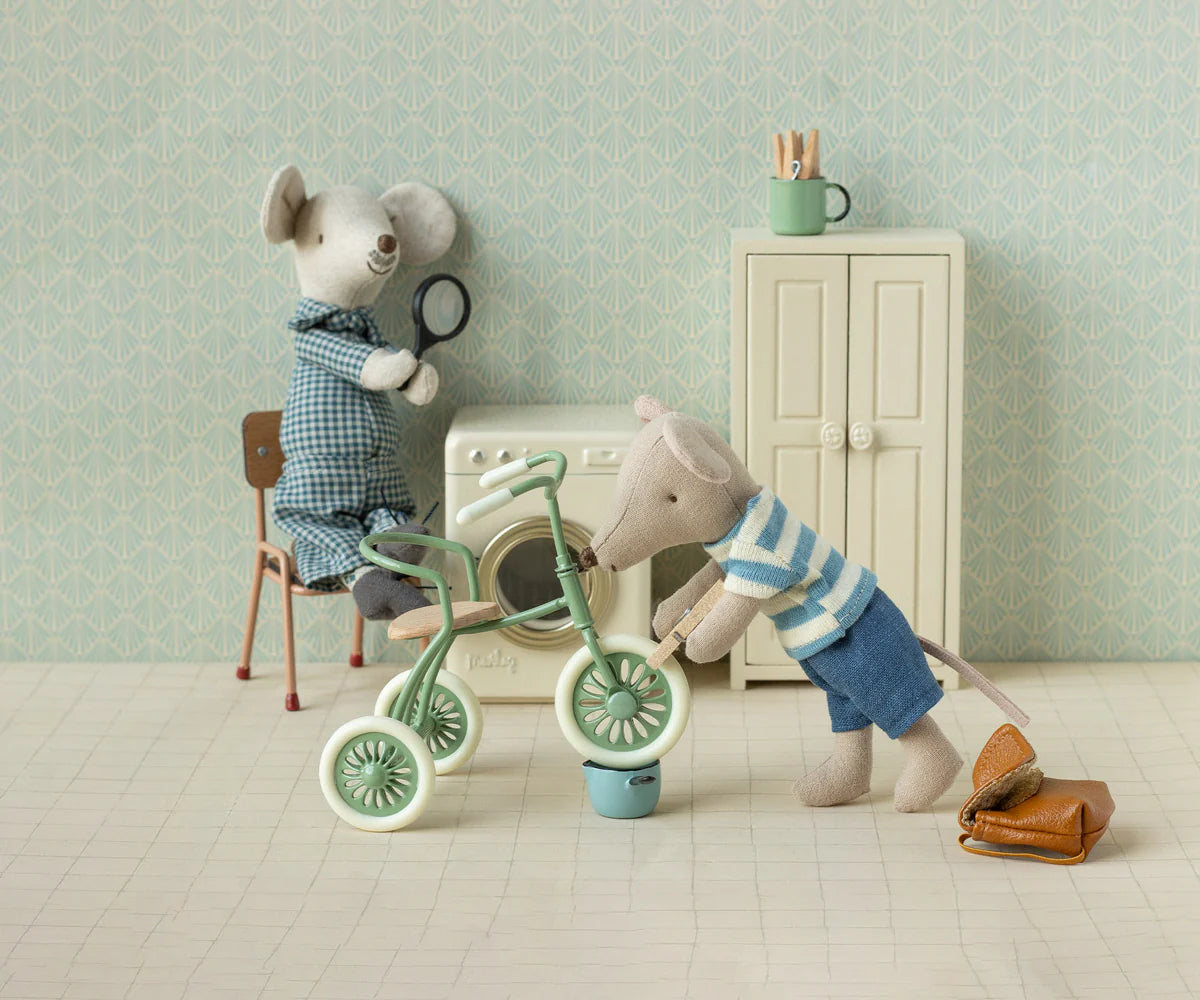 Maileg - Tricycle Mouse, Big Brother - Brown
