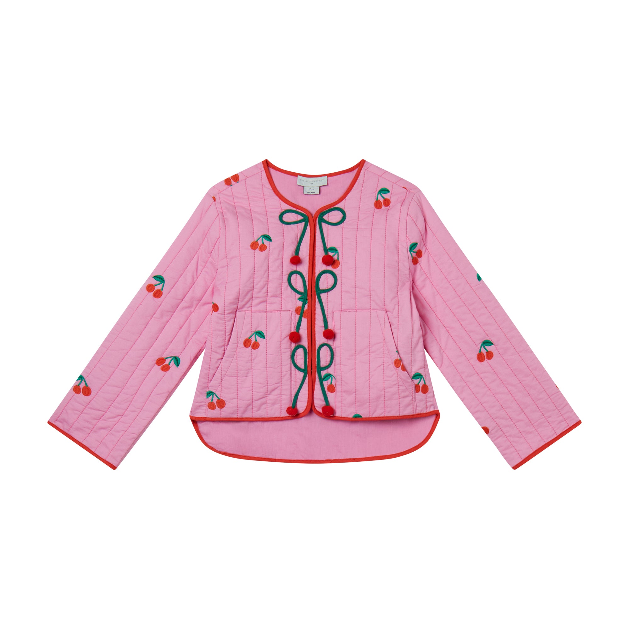 Stella McCartney - Veste Matelassée Cerises